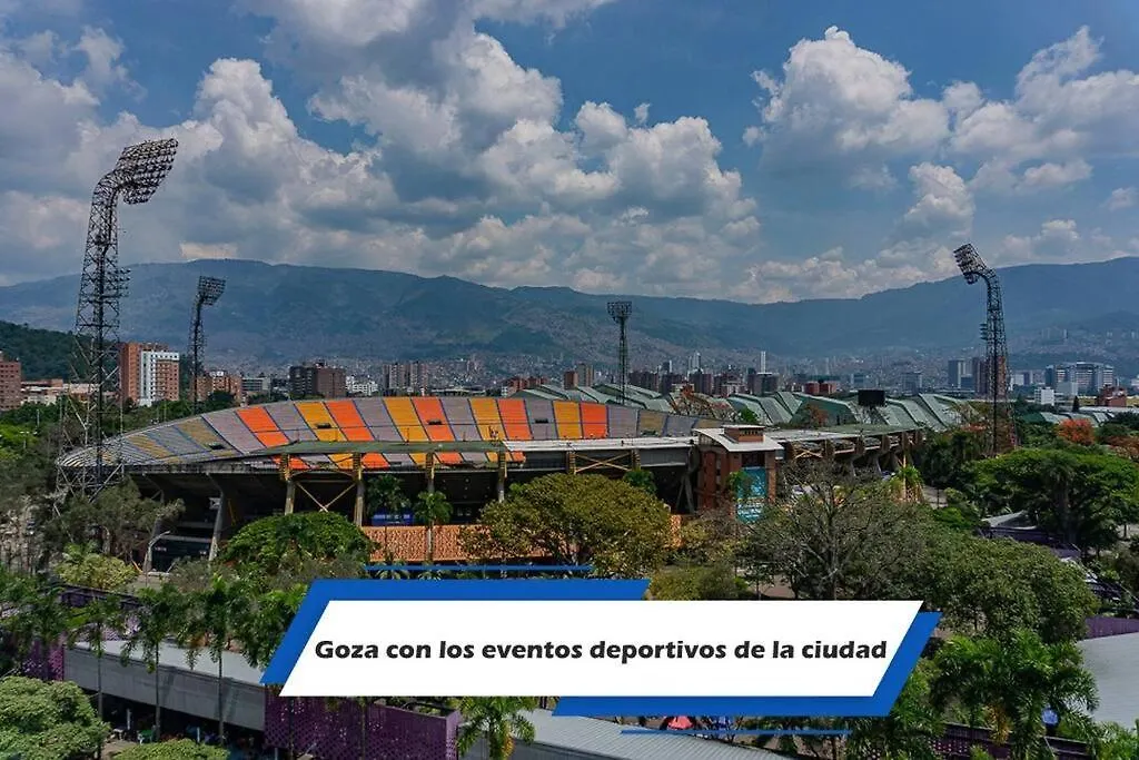 2 Bedroom Barrio Estadio, Cerca Al Metro, Parqueadero 303 Медельин